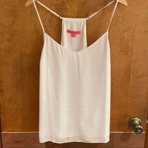 Lilly Pulitzer white racerback tank